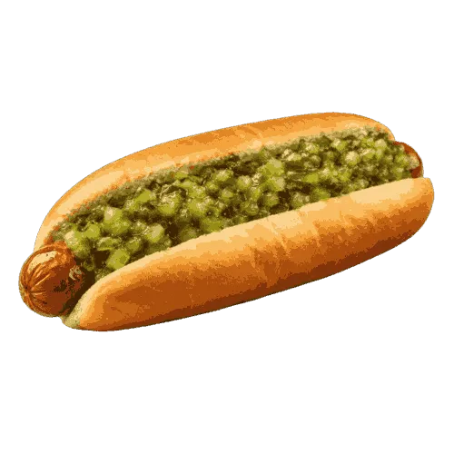 Mustard_Relish Hot Dog