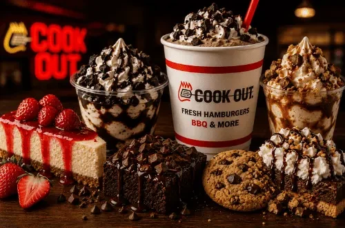 cookout dessert menu