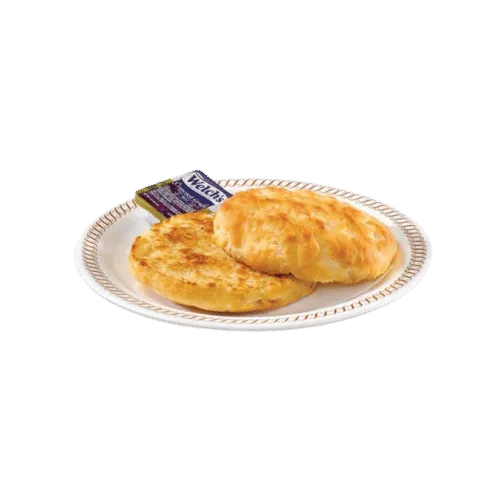 Waffle House grilled biscuit served with jelly