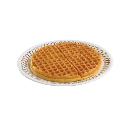 Classic Waffle served with butter and syrup